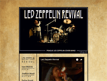 Tablet Screenshot of led-zeppelin-revival.cz